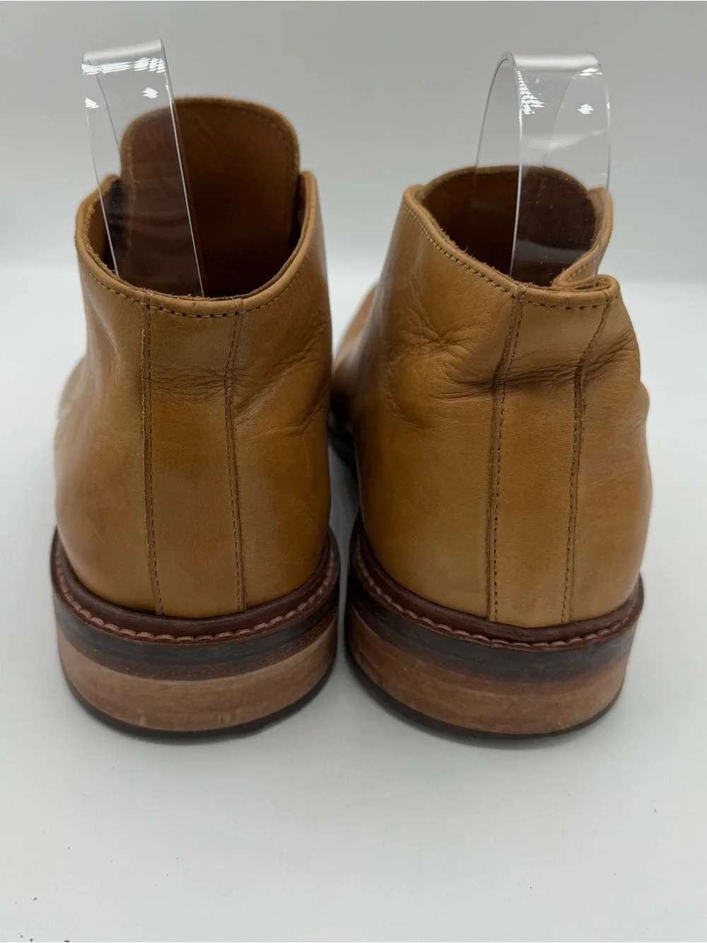 Beckett Simonson Ellis Chukka Boots - Men's 42 US size 9 tan leather work office